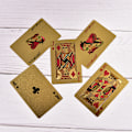 Pikkukuva 8 / 8: Vedenpitävät muoviset pelikortit Collection Gold Diamond Poker gold