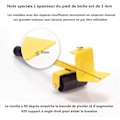 Miniatyrbillede 3 af 5: Kraftig møbellift, møbelflyttesæt, møbelflyttesystem med hjul, kan drejes 360 grader NO: 10