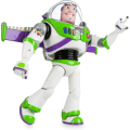Miniatyrbillede 1 af 4: Buzz Lightyear Interaktivt Talende Actionfigur fra Toy Story, 28 cm, Inkluderer 10+ Engelske Sætninger, Interagerer med Andre Figurer og