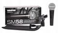 Shure SM58-SK Dynamisk Mikrofon