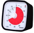 （AZC）Visuell Timer 60min - klassrumsskola för barn Black black