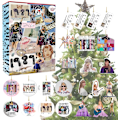 Miniatyrbillede 1 af 5: Taylor Swift Armbånd Julekalender Julepynt Æske Gave F