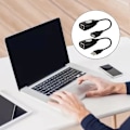 Pikkukuva 6 / 7: Usb-Rj45-jatkekaapeli Ethernet Lan -jakajakaapeli Usb