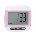 Miniatyrbillede 1 af 7: LCD Skridttæller Odometer PINK Pink