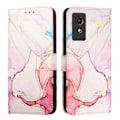 Miniatyrbillede 2 af 5: TCL 501 Marmor Læder Telefon Cover - WELLNGS Rose Gold
