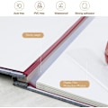 Miniatyrbillede 4 af 5: 40 Blanke Sider Magnetisk DIY Scrapbog Album med en Metalpen