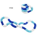 Fidget leker tangle twist 2 pakning blå{AZC} blue