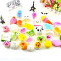 Miniatyrbillede 4 af 5: 10 stk Kawaii Mini Blødt Brød Squishy Legetøjspakke - Tilfældig Sorti