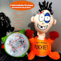 Miniatyrbillede 2 af 5: Sjov Punch Me Skrigende Dukke, Interaktive Legetøj med Lyd Desktop Punching Bag Gaver til Stress Relief