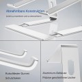 Miniatyrbillede 3 af 5: Bærbar computer stand, ergonomisk, stand kompatibel med bærbar computer (14\"~17\")