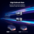 Miniatyrbilde 3 av 5: DP-kabel DisplayPort til DisplayPort 8K@60Hz 4K@120Hz DP-kabel.