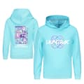 Kpop Witch Hunters Barn Tröja Dubbelsidig Tryckt Kort Tröja light blue 120cm