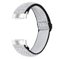 Miniatyrbillede 1 af 5: Fitbit Charge 5 armbånd i nylon grå/sort