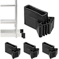 Miniatyrbillede 1 af 5: 4 stk. Anti-Slip Stigebensbeskyttere til Stigebensbeskyttere Teleskopiske Stiger Fiskebens Stige Holdbare Stigebensbeskyttere
