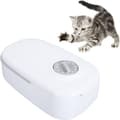 Miniatyrbillede 1 af 8: Automatisk kattefoderautomat med timer, aftagelig intelligent automatisk kattefoderautomat til enkelt måltid til katte (Pink) Gray
