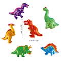 Miniatyrbild 2 av 8: Luminous Dinosaurie Målningsset med Dinosaurieform Gipsplatta Kylskåpsmagnet Konst och Hantverk Set DIY Leksaker Present till Barn Pojkar Flickor 0.7