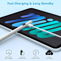Miniatyrbild 4 av 6: Pekskärmspenna, Universal Stylus Penna Kompatibel med iPad/iPhone/Samsung/Lenovo/Xiaomi & Andra iOS/Android Smartphones och Surfplattor