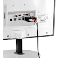 Miniatyrbillede 5 af 5: deleyCON Scart til 3x RCA Stik IN/OUT Switch + S-VIDEO S-VHS AV Audio Video Adapter - Sort