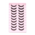 Pikkukuva 1 / 5: 10 paria 3D Mink DD Curl venäläiset tekoripset TK01
