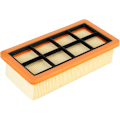 Miniatyrbild 1 av 5: Ersättningsfilter för dammsugare, platt veckat filter Dammsugarfilter Kerna Hushållsapparater Tillbehör för Karcher AD3.200