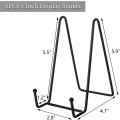 Miniatyrbilde 2 av 5: 8 x Plate Stand 6 tommers Plate Stands for Display