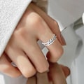 Miniatyrbillede 5 af 8: Justerbar Fidget Ring | Sød justerbar roterende ring | Fingertilbehør til kærester, kærester, ægtefæller, hustruer, partnere og ledsagere