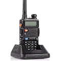 Miniatyrbillede 5 af 5: UV-5R To-vejs Radio Dobbelt Bånd 144-148/420-450Mhz Walkie Talkie 1800mAh Li-ion Batteri (Sort)