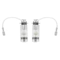 2 stk 6000K Hvite LED H3 100W 2323 Bil Tåkelys DRL
