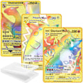 Pikkukuva 4 / 4: Charizard Vmax Metallikultapinnoitettu Kortti, Charizard Vmax Dx Gx Metallikultakortti Charizard Vmax