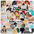 Miniatyrbillede 5 af 5: 150 Taylor Swift Graffiti Legendariske Sanger Stickers