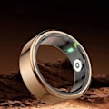 Miniatyrbild 4 av 5: Smart Ring för Blodtryck, Hälsa och Aktivitetsövervakning - Blodsocker, Sömn, Hjärtafrekvens, 100% Nytt guld gold 8