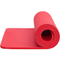 Miniatyrbillede 2 af 3: Yogamåtte | Multifunktionel Ekstra Tyk Skummåtte til Træning | Udstrækning, Styrketræning og Terapi – Pilates, Fitnessudstyr Red