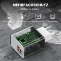 Miniatyrbild 2 av 5: 20W USB C Snabbladdare för iPhone 14 13 12 11 Serie Adapter