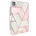 Miniatyrbilde 1 av 5: Etui for iPad Pro 11 2024 Full beskyttelse med klaffstøtte Supcase Hvit / Rosa Pink