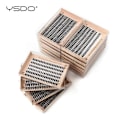 Miniatyrbild 6 av 6: 10/20/30D Individuella Ögonfransar Fluffiga Naturliga Ögonfransar Paket Dramatiska Fransförlängningar Mjuka 3D Falska Ögonfransar Make Up Cils 20D 20D 0.07mm