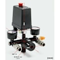Miniatyrbillede 5 af 5: Trykregulator med trykmonitor til kompressor - Trykmonitor med 2 display