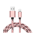 Miniatyrbild 3 av 3: 5 st 2m Flätade Lightning-kablar Laddningsdatakabel för iPhone 11 13 14