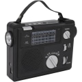 Miniatyrbild 4 av 10: Handvevad Radio AM FM SW Multiband LED Nödradio med MP3-spelare U-disk Lagringskortplats