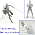 Pikkukuva 2 / 4: 2.0 Action Figure -malli Shf Body Kun -nukelle Pvc Body-chan Dx -setti [dB} Female