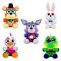 Miniatyrbillede 2 af 5: Plushfive Nights Pizza Plex-glamrock Freddy Samleobjekt Legetøj 1stk