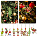 Miniatyrbilde 3 av 8: Julepynt Grinch-pynt A