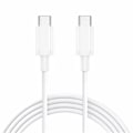 Miniatyrbild 3 av 4: 25W USB-C Snabbladdare + USB-C till USB-C Kabel Vit för iPhone 16 Pro Max, iPhone 16 Pro, iPhone 16, iPhone 16 Plus Vit