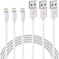 Pikkukuva 1 / 5: 3 kpl 2 m iPhone-latauskaapeli, USB–Lightning-kaapeli, iPhone-kaapeli, yhteensopiva iPhone_xx:n kanssa white