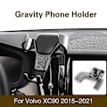 Pikkukuva 1 / 5: Puhelinteline Volvon XC60 XC40 XC90 S60 V60 S90 GPS-teline Auto Gravity Mount Auton Puhelinteline Auton Tarvikkeet color