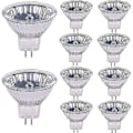 Miniatyrbilde 1 av 3: Halogenlamper 20W 12V GU4 sokkel 2800K Varmt hvitt Dimmbare, 10-pakning