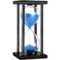 Miniatyrbillede 1 af 5: Timeglas 30/60 minutter træ sand timeglas ur til Creative G 30 minutes blue sand