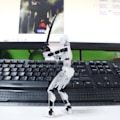 Miniatyrbillede 3 af 5: T13 Actionfigur, Titan 13 Actionfigur, Robot Actionfigur, 3D-trykt Action, 50 % tilbud - transparent