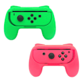 Miniatyrbild 8 av 9: Grepp som är kompatibla med Nintendo Switch för Joy Con & OLED-modell för Joycon Green and Pink