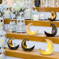 Miniatyrbilde 9 av 10: Ramadan-lykt, Mini Ramadan LED-lysdekorasjoner, 6 stk Eid Mubarak Mini-lykter