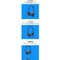 Miniatyrbillede 7 af 10: H340 Trådløst Headset, Stereo Hovedtelefoner med Støjreducerende Mikrofon, USB, PC/Mac/Laptop - Sort